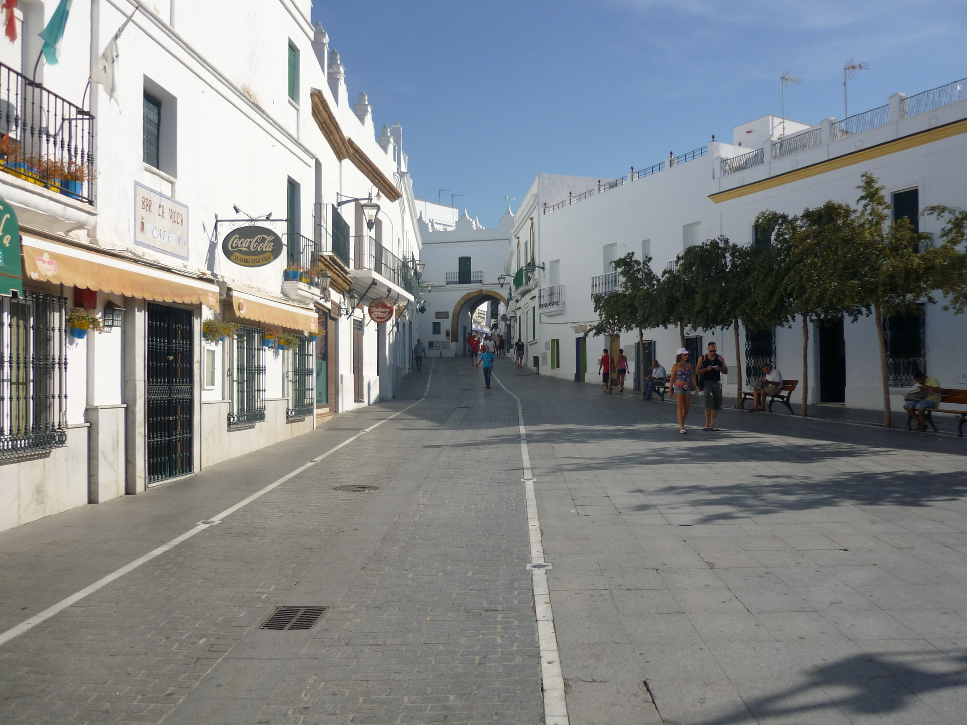 Plaza de Espana Conil de la Frontera Costa de la Luz Spain