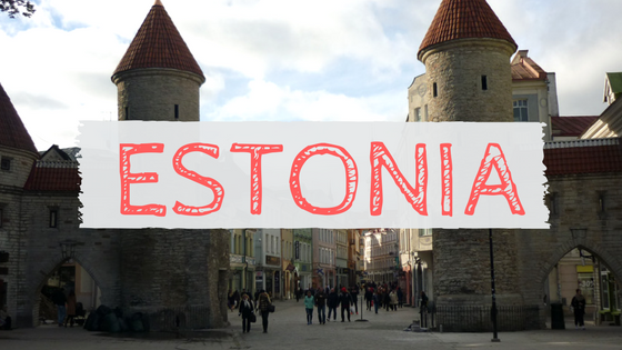 Estonia Tallinn Viru Gate 
