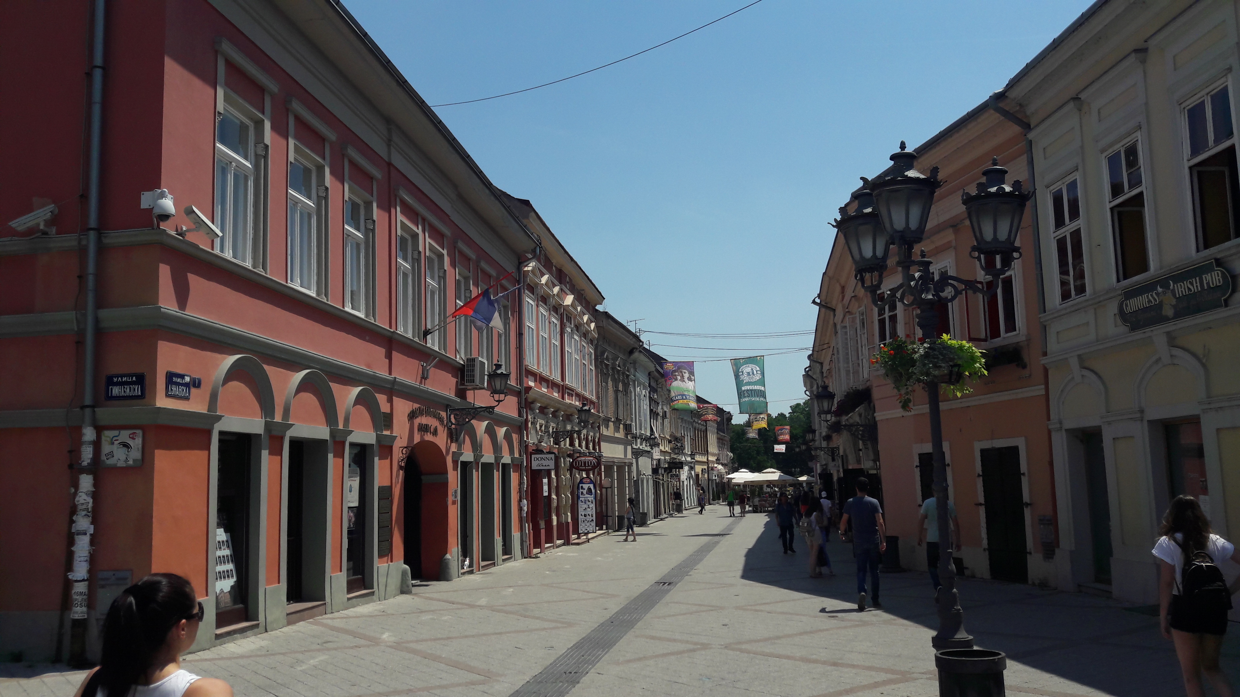 Dunavska Street Novi Sad