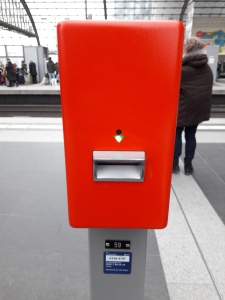 Ticket validation machine Germany