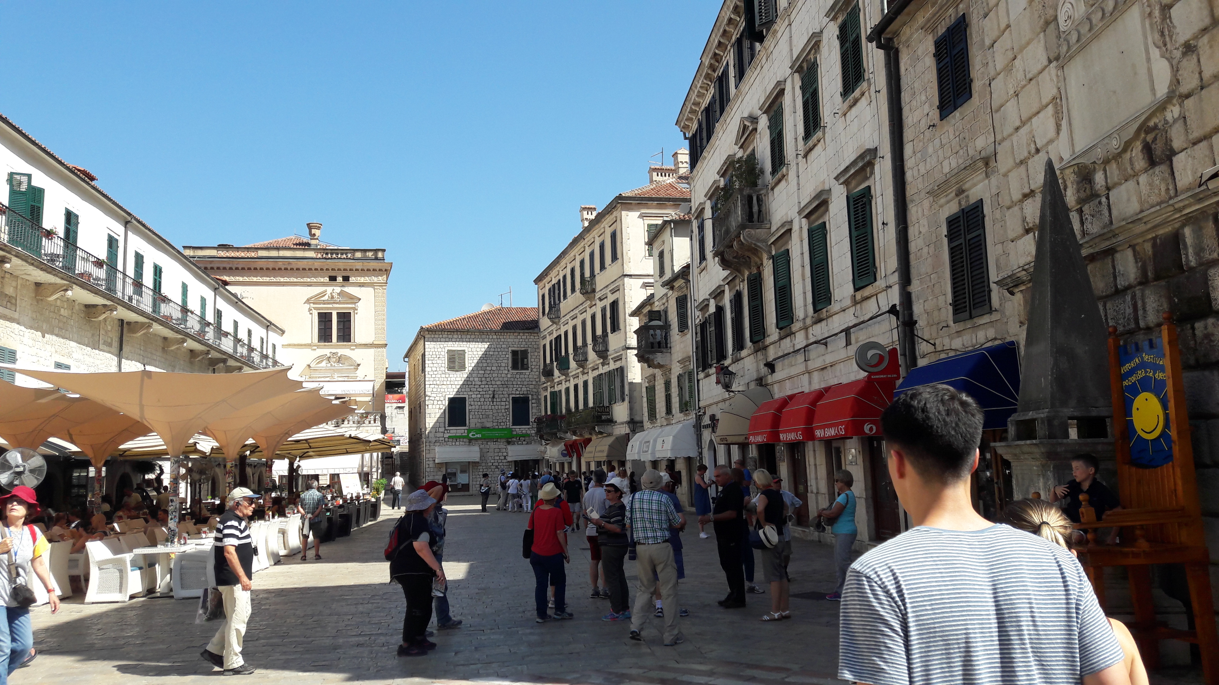 Kotor Old Town square