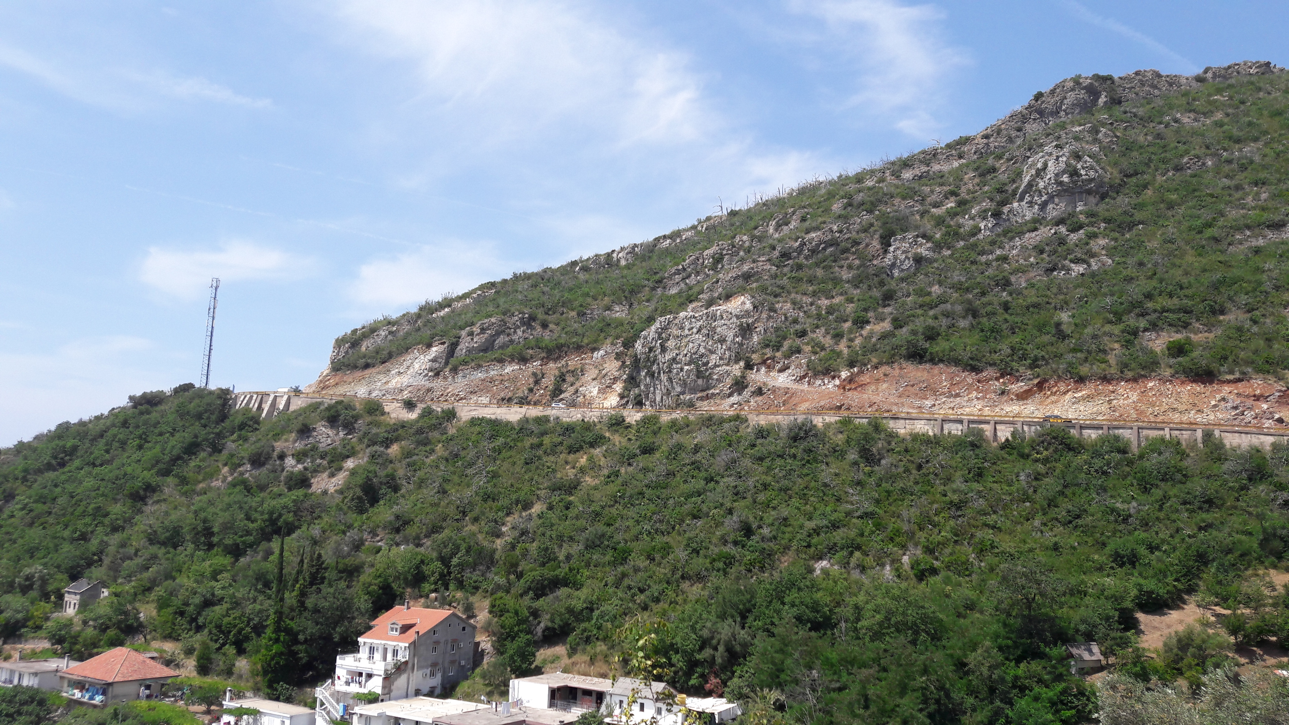 Budva to Cetinje road