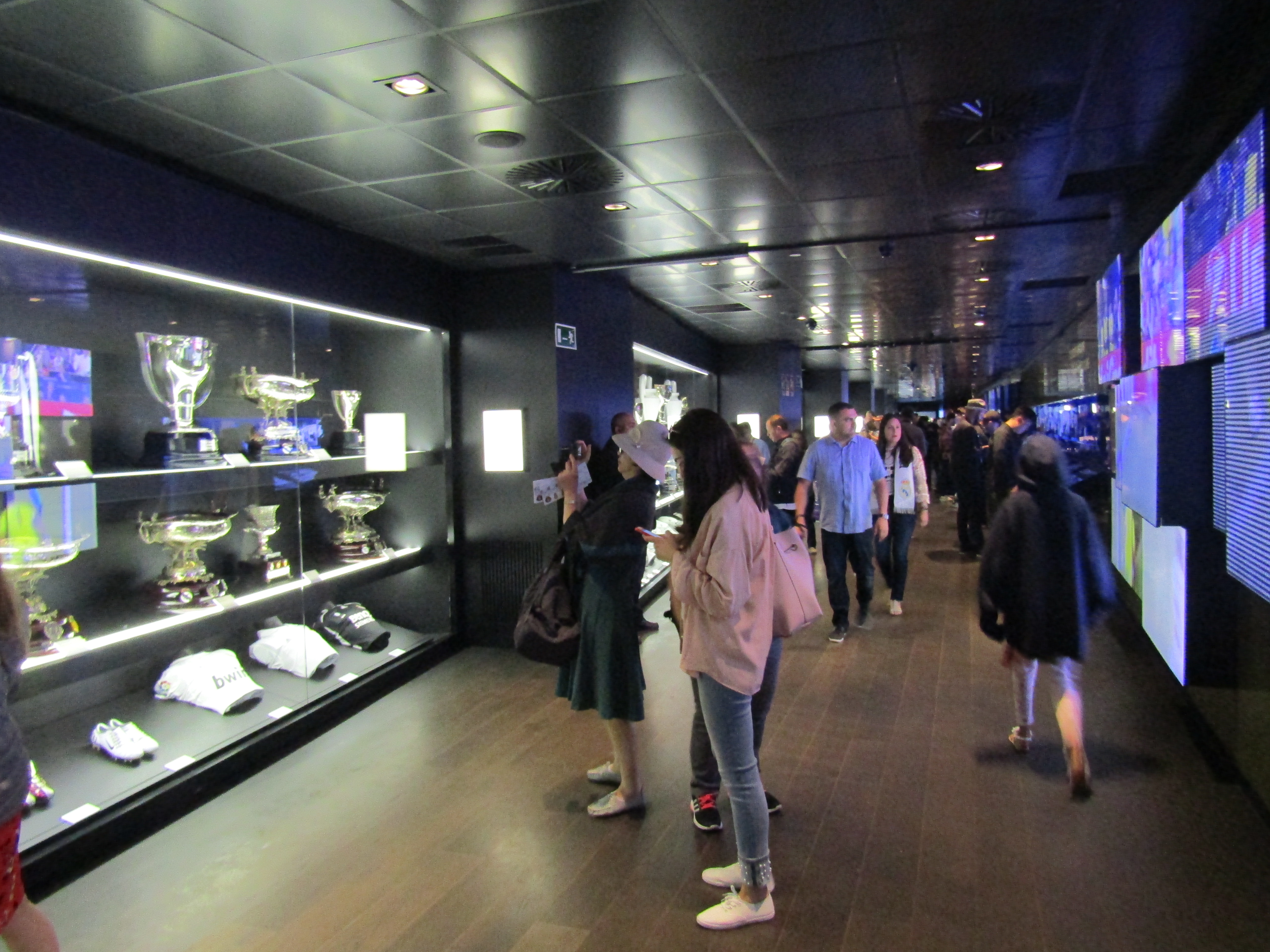 Real Madrid Trophy Room