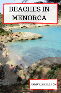 Beaches in Menorca