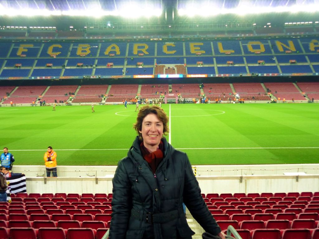 FC Barcelona match Hazel Joy