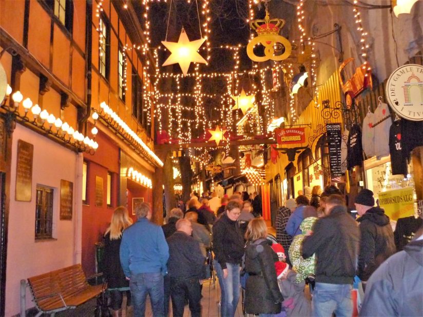 Tivoli Gardens Copenhagen shopping