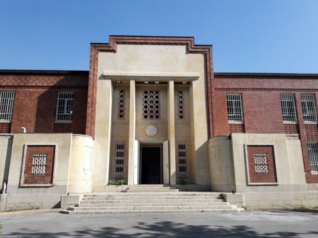 Main entrance to Former US Embassy Tehran