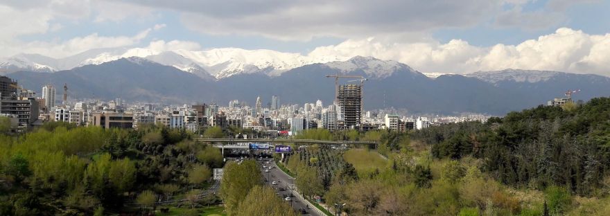 View of Tehran from Tabiat