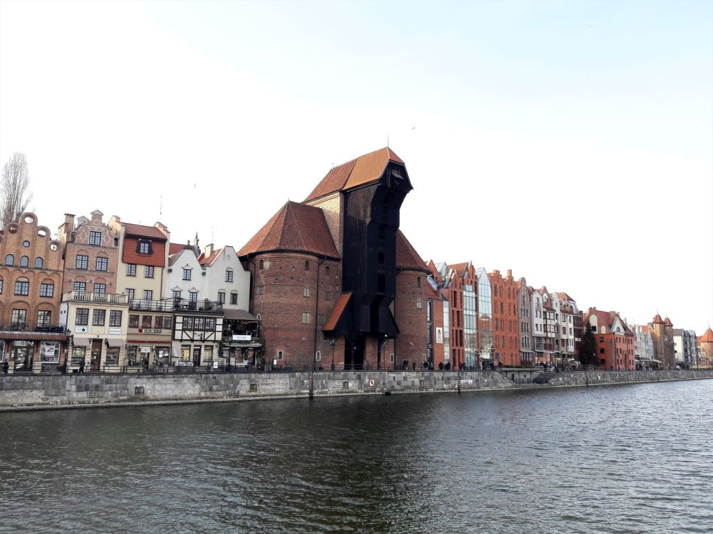 Gdanks Quayside and Crane