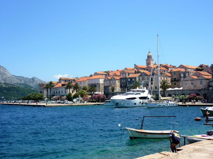 Korcula Town marina