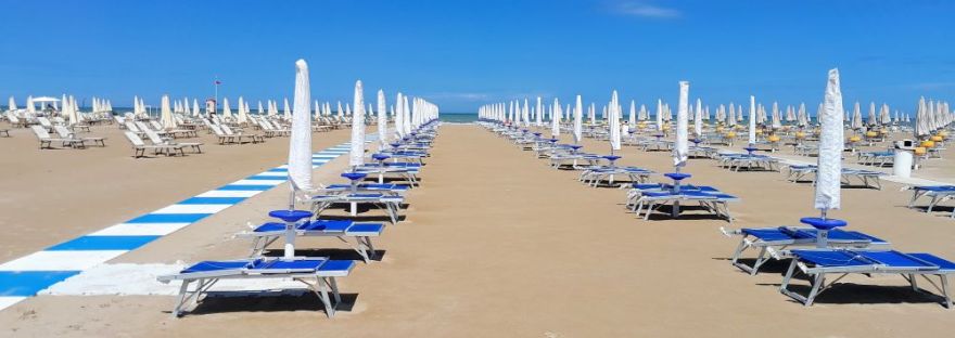 Rimini Beach Italy