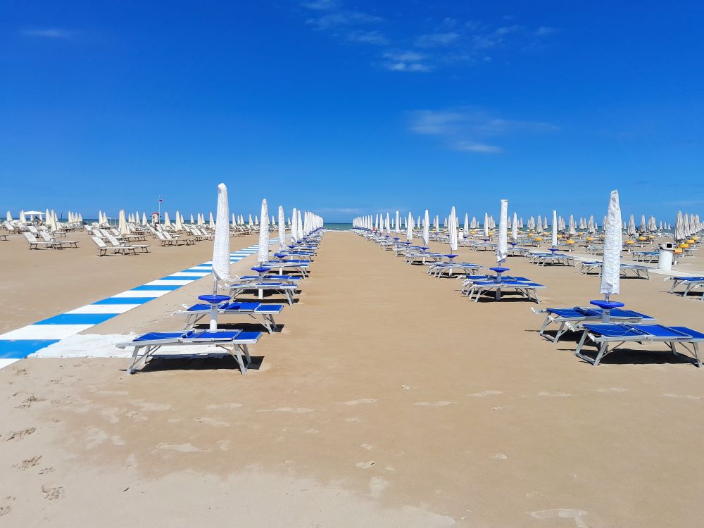 Rimini Beach Italy