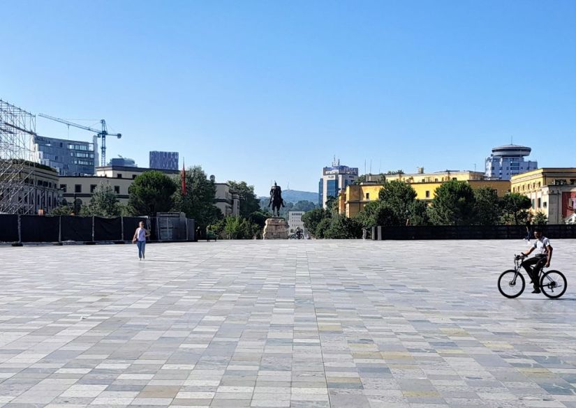 Tirana Skanderbeg Square