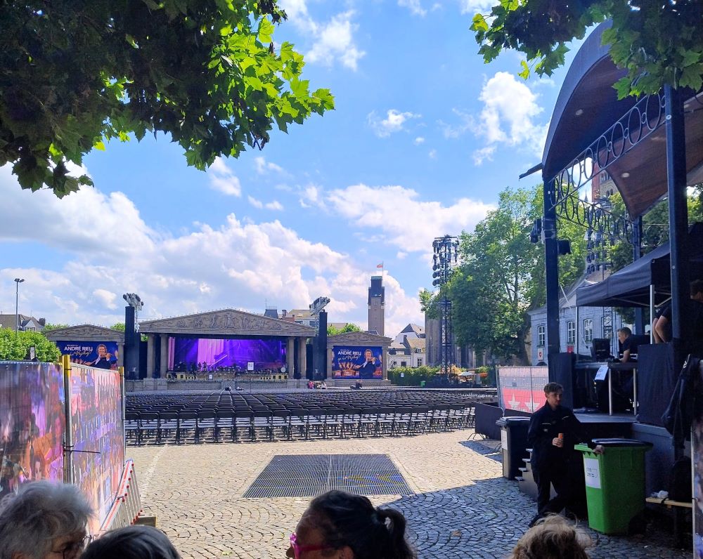 Vrijthof before the Andre Rieu concert