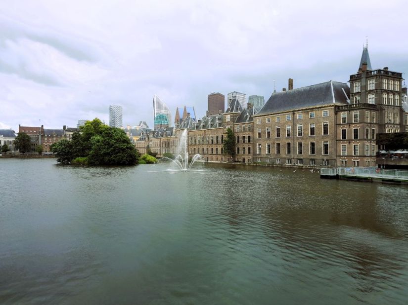 Hofvijver Lake The Hague