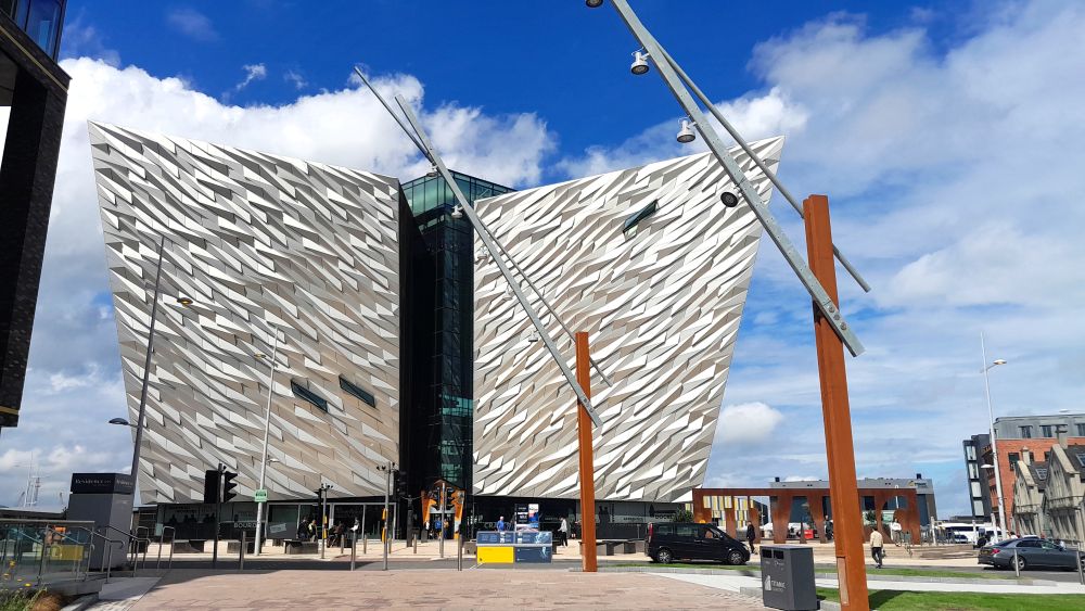 Building that hosts the Titanic Experience